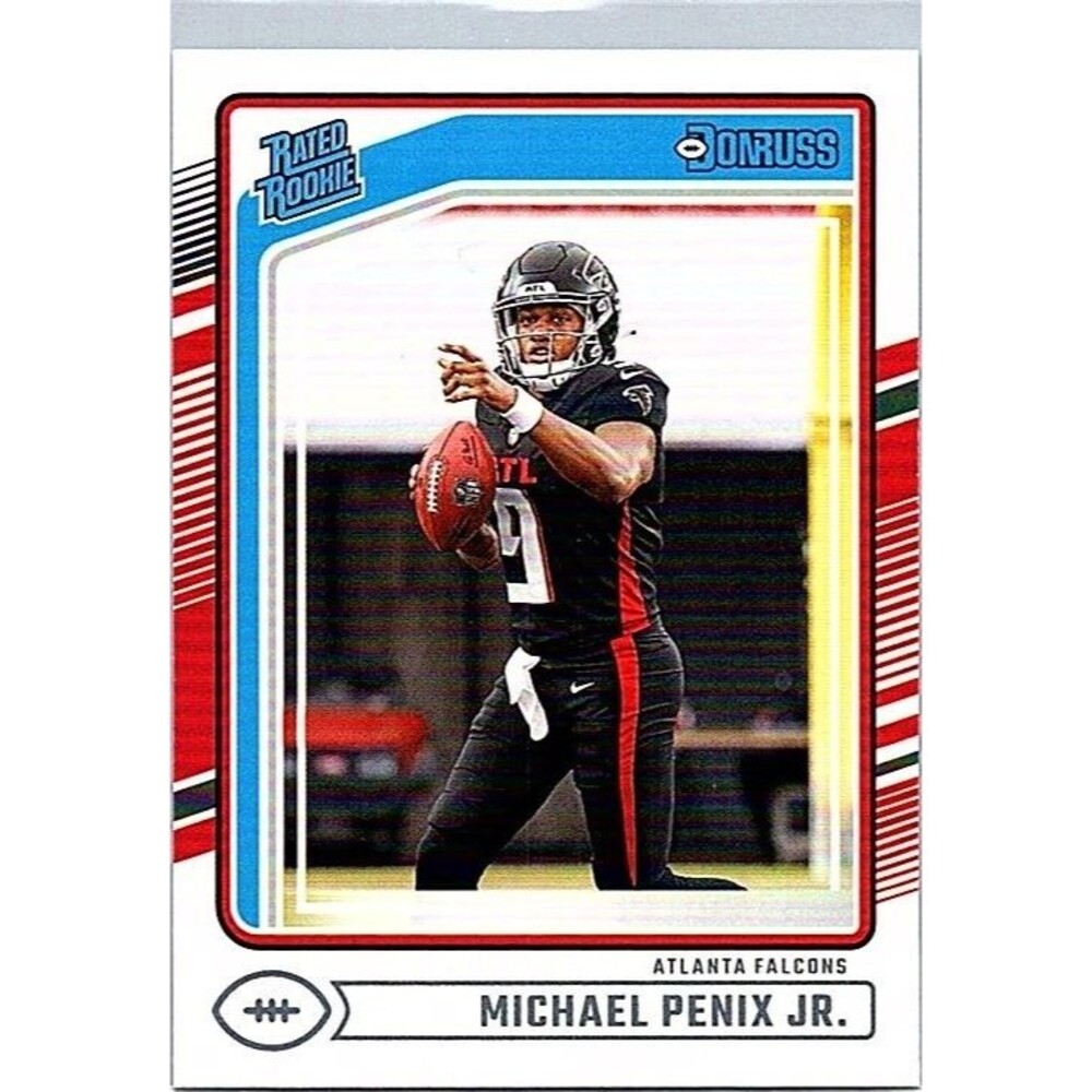 2024 Panini Donruss MICHAEL PENIX JR #308 Rated Rookie Atlanta Falcons RC